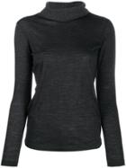 Fabiana Filippi Roll Neck Knitted Top - Grey