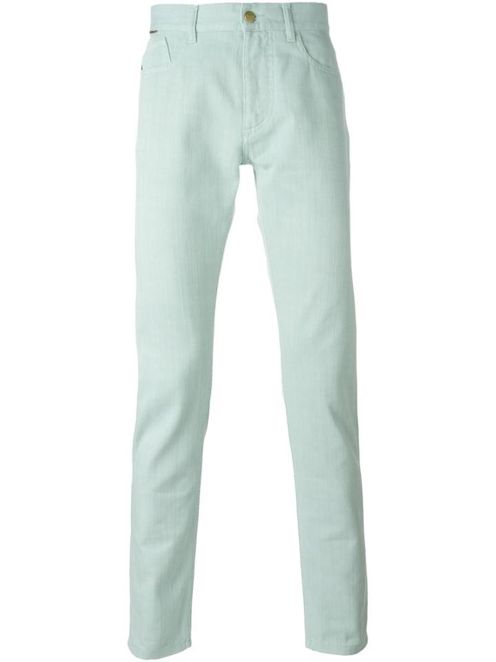Marc Jacobs Skinny Jeans, Men's, Size: 50, Green, Cotton/polyester