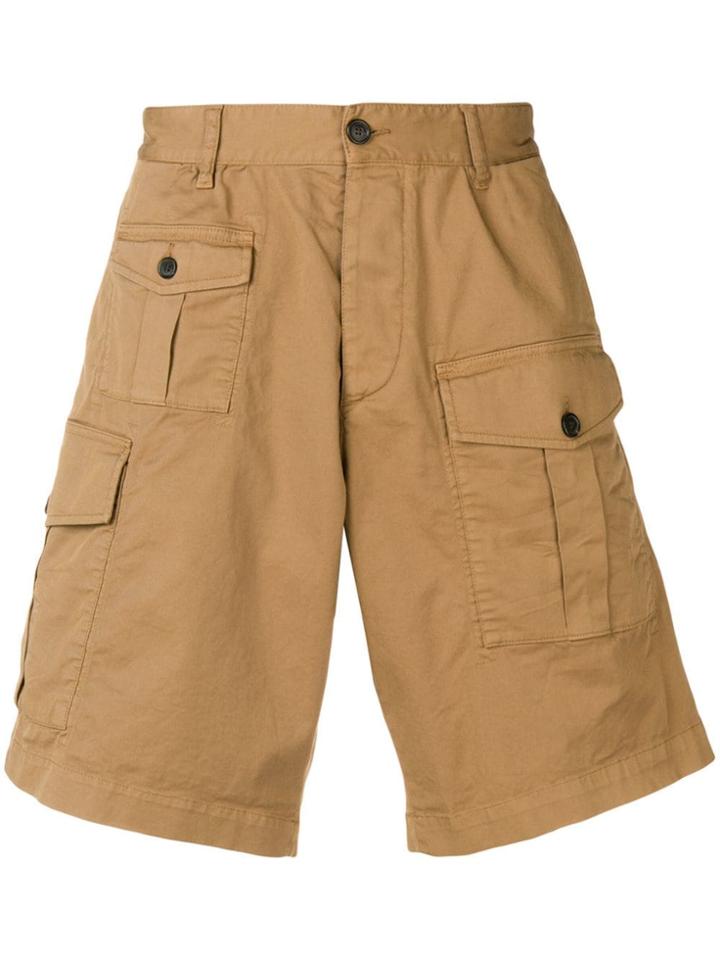 Dsquared2 Cargo Shorts - Neutrals