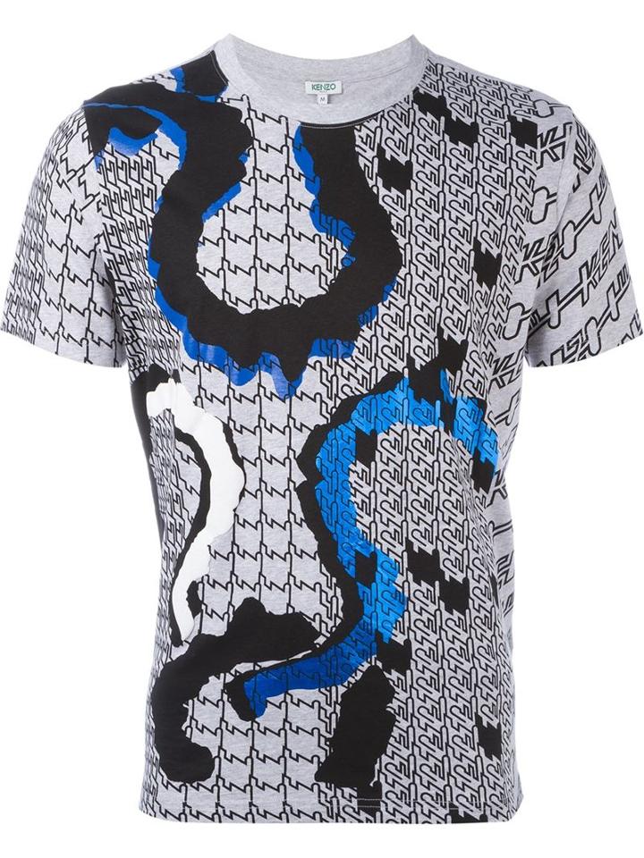 Kenzo Graphic Print T-shirt