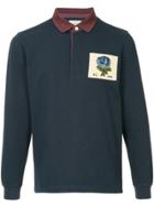 Kent & Curwen Contrasting Collar Polo Shirt - Blue