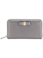 Salvatore Ferragamo Vara Bow Purse - Grey