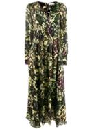 Dorothee Schumacher Floral Print Maxi Dress - Yellow