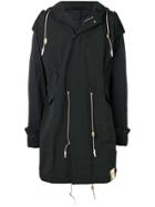 Maison Mihara Yasuhiro Oversized Slouchy Parka - Black