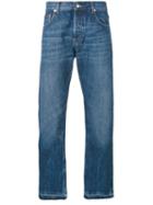 Straight Fit Jeans - Men - Cotton - 50, Blue, Cotton, Alexander Mcqueen