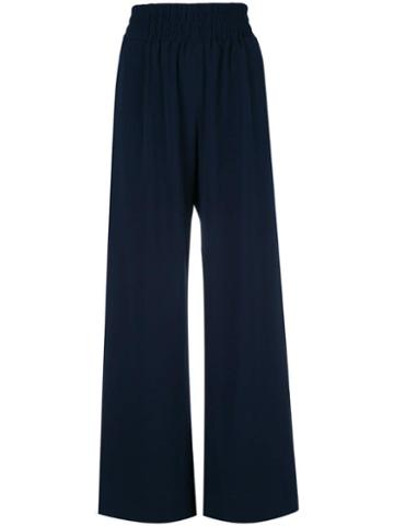 Nomia Wide-leg Trousers - Blue