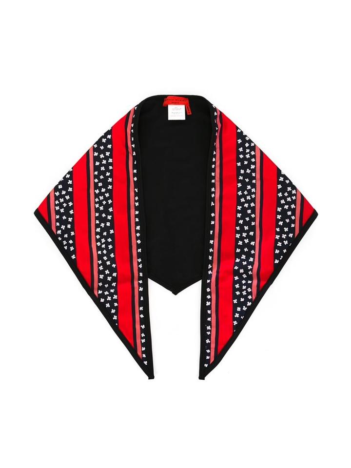 Rykiel Enfant Striped Floral Scarf, Girl's, Red