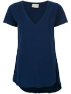 Andrea Bogosian V-neck T-shirt - Blue