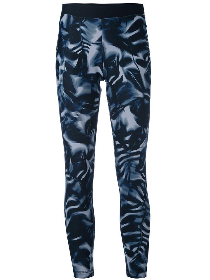 Nike - Printed Classic Fit Leggings - Women - Polyester/spandex/elastane - L, Grey, Polyester/spandex/elastane