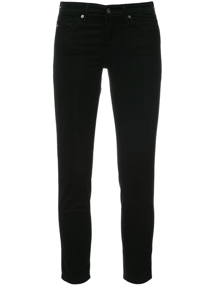 Ag Jeans - Classic Skinny Jeans - Women - Cotton/polyurethane/modal - 31, Black, Cotton/polyurethane/modal