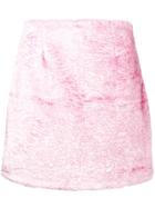 Vivetta Kollwitz Textured Skirt - Pink & Purple