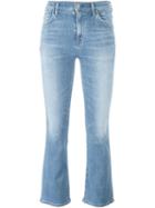 Citizens Of Humanity Bootcut Cropped Jeans, Women's, Size: 27, Blue, Cotton/spandex/elastane
