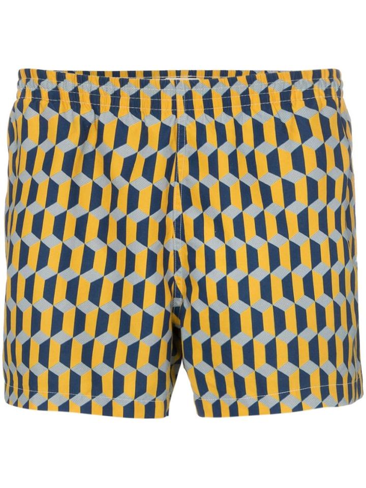 Timo Trunks Timo Prnt Drws Swm Trnks Yel - Yellow
