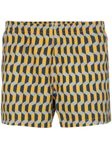 Timo Trunks Timo Prnt Drws Swm Trnks Yel - Yellow