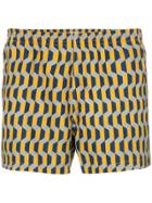 Timo Trunks Timo Prnt Drws Swm Trnks Yel - Yellow