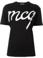 Mcq Alexander Mcqueen Handwritten Mcq Print T-shirt, Women's, Size: S, Black, Cotton