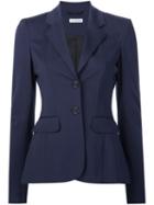 Altuzarra Two Button Blazer, Women's, Size: 44, Blue, Viscose/polyimide/spandex/elastane