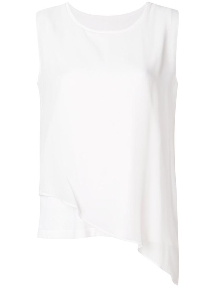 Sottomettimi Asymmetric Tank Top - White