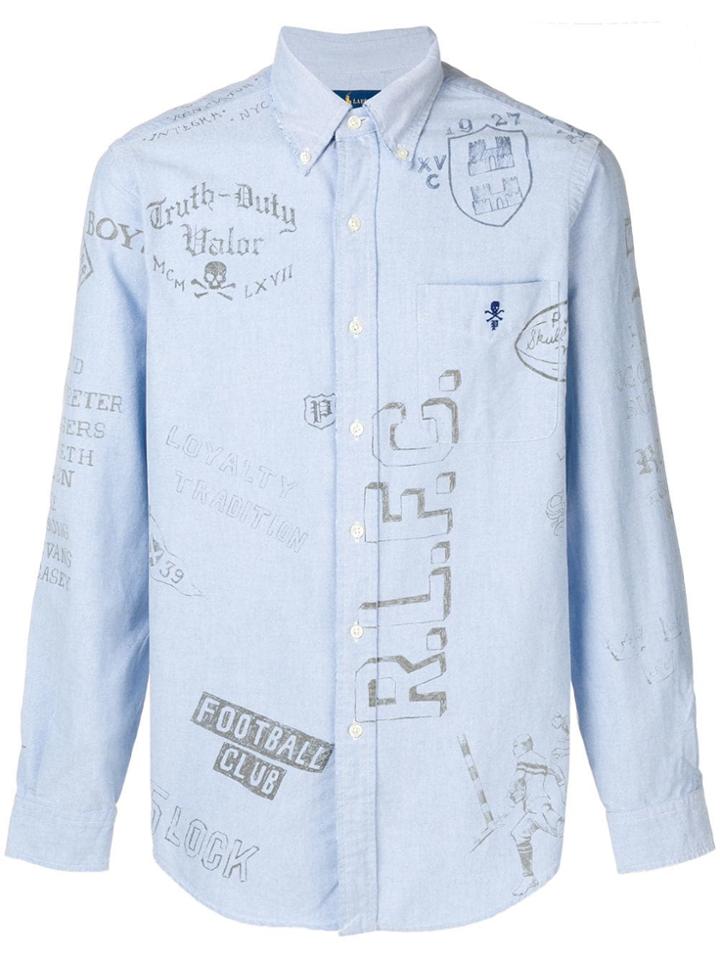 Polo Ralph Lauren Multi-print Shirt - Blue