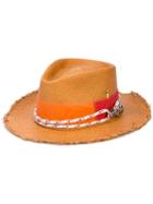 Nick Fouquet Cord Detail Sun Hat - Brown