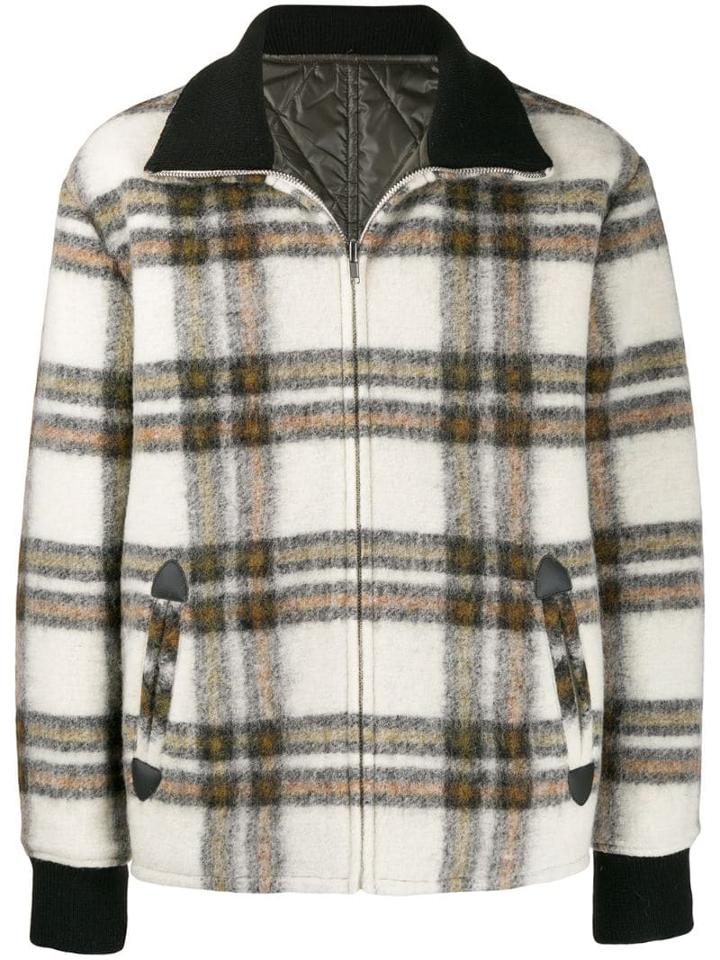 Isabel Marant Plaid Pattern Jacket - White