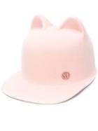 Maison Michel Sculpted Ear Cap - Pink