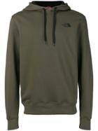 The North Face Logo Print Hoodie - Green