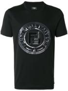 Fendi Embroidered T-shirt - Black