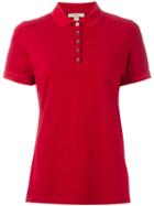 Burberry Brit Classic Polo Shirt, Women's, Size: Xs, Red, Cotton/spandex/elastane