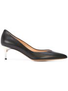 Maison Margiela Contrast Heel Pumps - Black