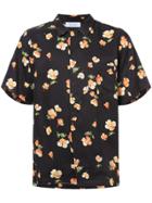 John Elliott Floral Printed Shirt - Black