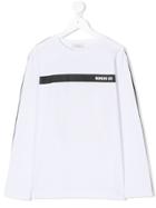 Numero00 Kids Sporty Sweatshirt - White