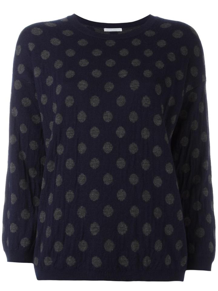 Société Anonyme Polka Dot Pullover - Blue