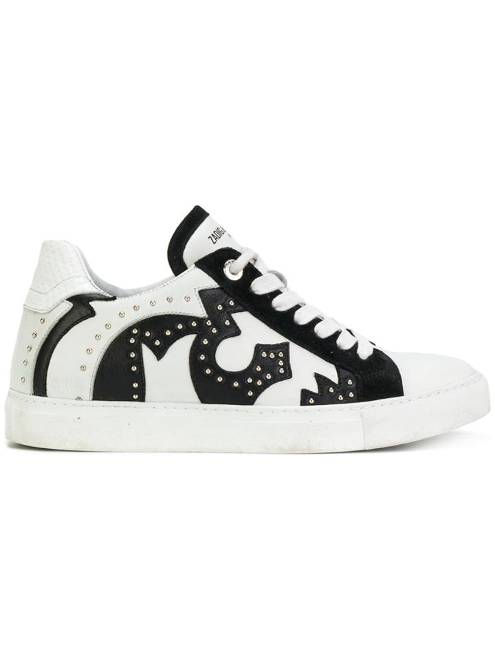 Zadig & Voltaire Zv1747 Nash Sneakers - White