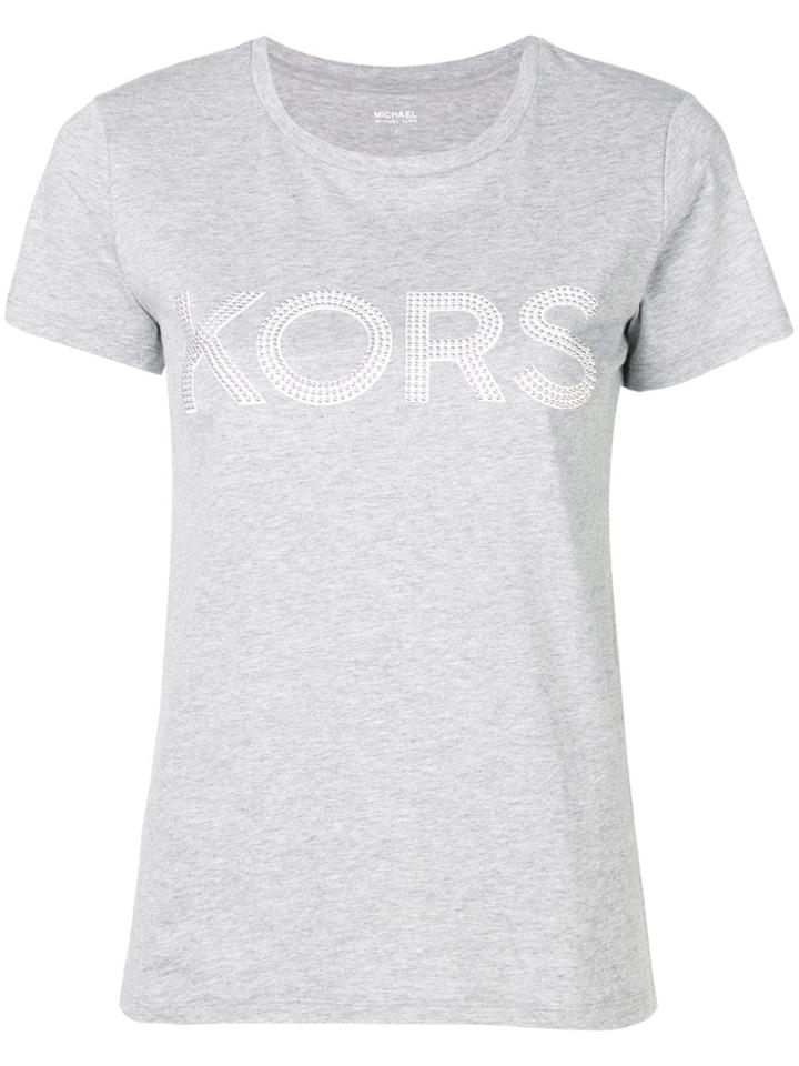 Michael Michael Kors Logo T-shirt - Grey