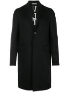 Valentino Classic Single-breasted Coat - Black