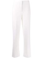 Lamberto Losani Straight Leg Trousers - White