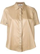 Jil Sander Short Sleeved Shirt - Brown