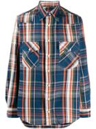 Gitman Vintage Western Sport Camp Shirt - Blue