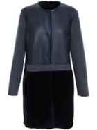 Yves Salomon Shearling And Cashmere Coat