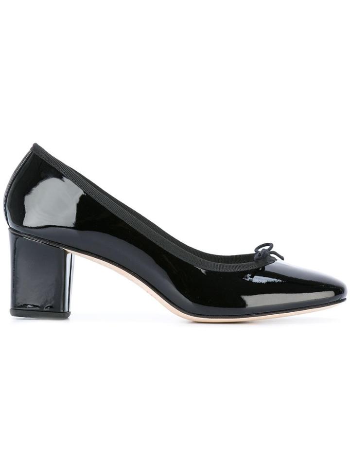 Repetto Bow Detail Pumps - Black