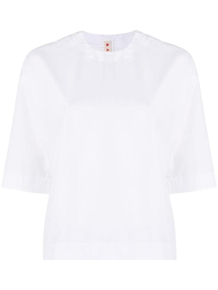 Marni Crew Neck Blouse - White