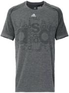 Adidas By Kolor Primeknit Logo T-shirt - Grey