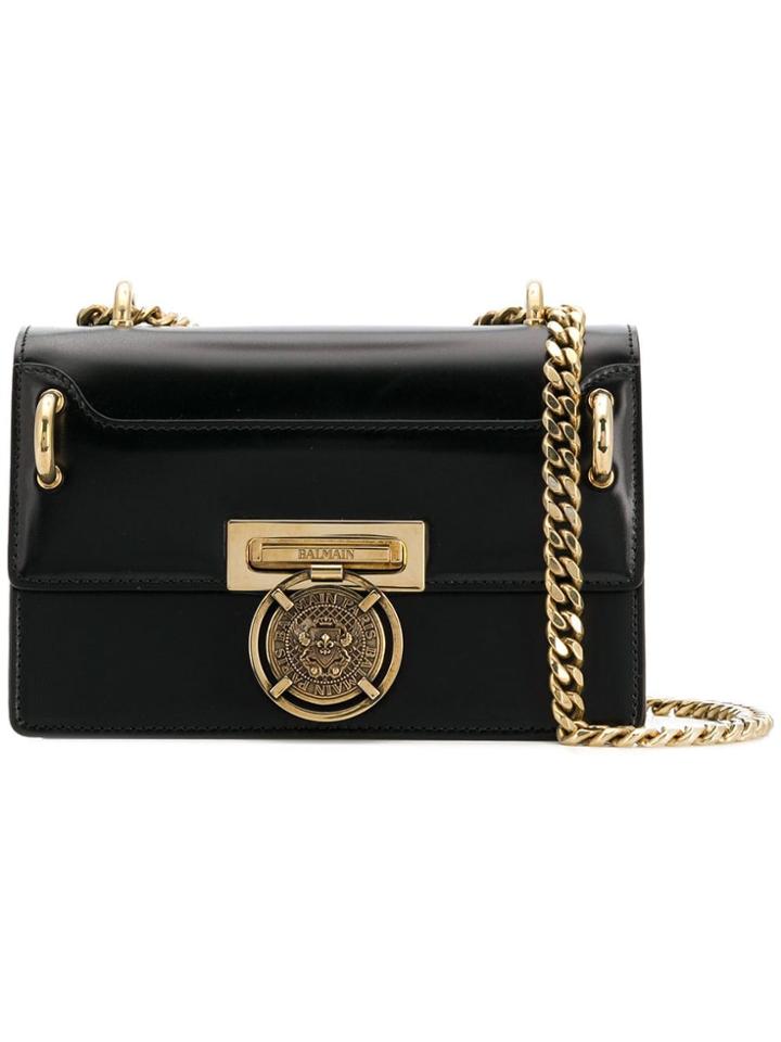 Balmain Bbox Lion Shoulder Bag - Black
