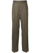 Gieves & Hawkes Formal Tailored Trousers - Brown