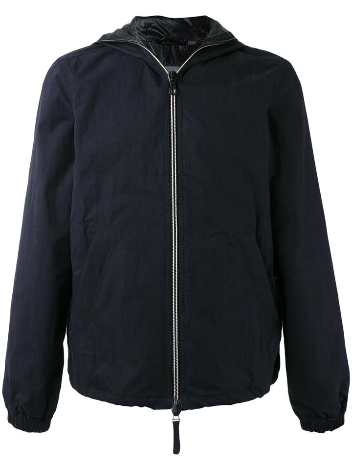 Duvetica - Hooded Down Jacket - Men - Polyamide/cotton/feather Down - 54, Blue, Polyamide/cotton/feather Down