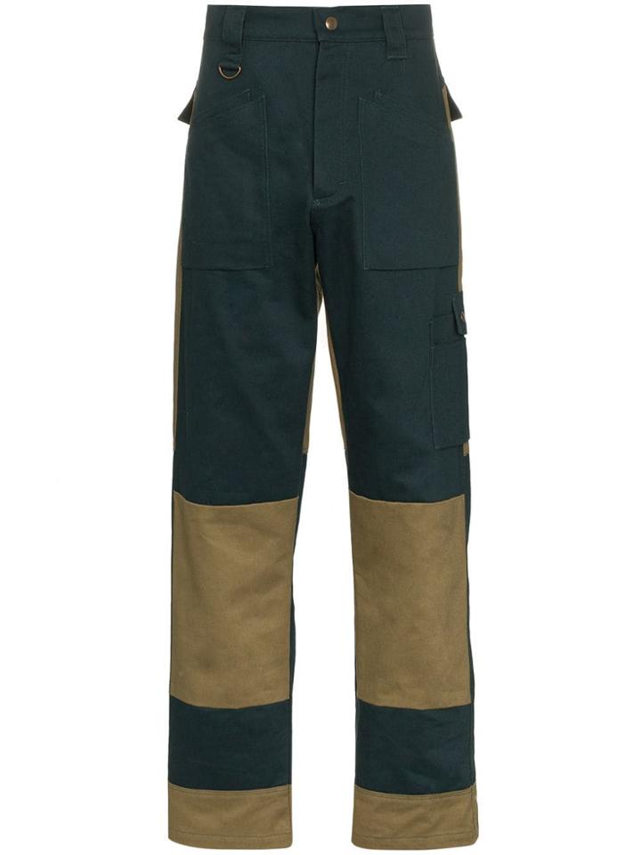 Gmbh X Browns Viktor Envelope Pocket Trousers - Blue