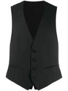 Z Zegna Classic Waistcoat - Black