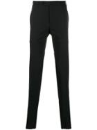 Canali Straight Leg Tailored Trousers - Grey