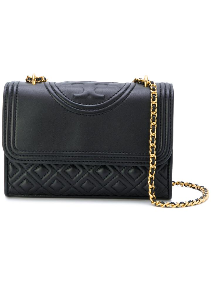 Tory Burch Fleming Small Convertible Shoulder Bag - Black